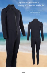 Combinaison de <span class=keywords><strong>plongée</strong></span> monobloc à haute élasticité de 3mm avec tissu en polymère fin gaufré résistant aux coups de couteau et aux écrasements Profitez de plongées plus longues - Product Image 6