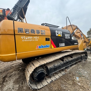 Excavatrice hydraulique sur chenilles Caterpillar 330DL d'occasion de 30 tonnes, de haute qualité, presque neuve, puissante, pour projets de construction - Product Image 1