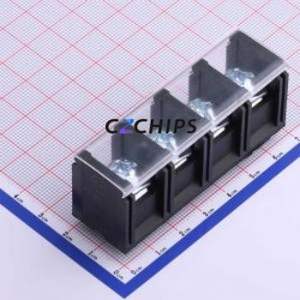 KF88S-16.0-4P Barrier Terminal Block Through hole Component (THT),P=16mm Connector With Cover Plate 16mm 1x4P Straight Pin - Product Image 1