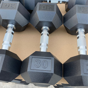 Bộ Quả Tạ Lục Giác Cao Su Bán Chạy Để Nâng Tạ Tập Gym - Product Image 4