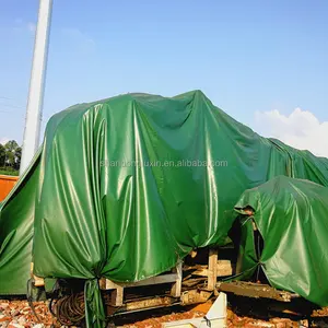 Çin tedarikçiler ağır pvc branda çadır için % 100% polyester kumaş