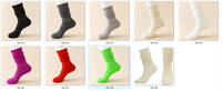 Chaussettes amples personnalisées pour femmes, en gros, chaussettes côtelées premium, chaussettes en coton doux extra longues et amples