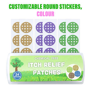 OEM 24 Pak fisik alami, patch bantuan gatal gigitan untuk anak-anak & dewasa melindungi kulit, mencegah goresan - Product Image 2