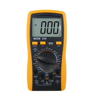 Multímetro Digital Victor VC88B 1000V 200A, Medición de Voltaje CA/CC, Corriente, Resistencia, Capacitancia, Temperatura y Frecuencia - Product Image 3