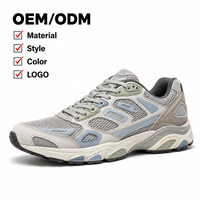 ODM Vente en gros de baskets de course légères de haute qualité pour hommes, chaussures de sport d'été pour campus, chaussures de marche pour hommes