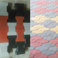 Road Kerb Mould Granite Edging Border Stone Mold Plastic Road Curbstone Molds