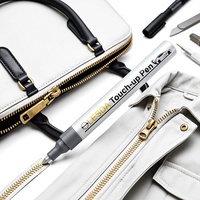 Stylo de retouche automatique professionnel LESDA pour plaques d'immatriculation, résistant aux intempéries, marqueur de réparation permanent pour plaques de voiture, couleur personnalisée OEM/ODM