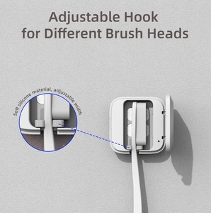 Smart <b>Toothbrush</b> <b>Holder</b> UVC 99 Percent Sterilization 65C Constant Temperature Drying Portable Compact Travel Home Bathroom Tool - Product Image 2
