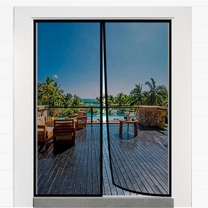 Cortina magnética <span class=keywords><strong>de</strong></span> fibra <span class=keywords><strong>de</strong></span> vidrio para puerta, malla reforzada para evitar mosquitos y bichos, 38x83 - Product Image 6