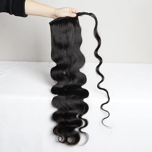 Extensions <span class=keywords><strong>de</strong></span> <span class=keywords><strong>cheveux</strong></span> naturels <span class=keywords><strong>queue</strong></span> <span class=keywords><strong>de</strong></span> <span class=keywords><strong>cheval</strong></span>, <span class=keywords><strong>cheveux</strong></span> humains, lisses et soyeux, pour filles africaines, <span class=keywords><strong>postiche</strong></span> noir, <span class=keywords><strong>queue</strong></span> <span class=keywords><strong>de</strong></span> <span class=keywords><strong>cheval</strong></span> pour femmes noires - Product Image 3
