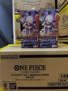 Nouvelle Arrivée : Boîte de Collection de Cartes à Collectionner en Papier OPCG <span class=keywords><strong>EB04</strong></span> Egghead Crisis Booster Pack – Jeu de Cartes à Collectionner de Marque - Product Image 1