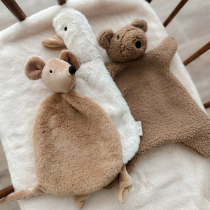 Couverture Douce en Coton Tendance, Vente Flash, avec Lapin, Ours, Canard, Oie, Poupée de Dentition et Couverture de Sécurité pour Bébé, Ensemble Cadeau pour Nouveau-né - Product Image 4