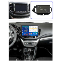 Radio Estéreo ndroid para coche, dispositivo de navegación de 13,3 pulgadas 8 + 256 G1920 * 1200