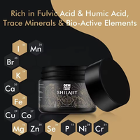 Pure Wholesale Food Shilajit Résine Shilajit biologique de l'Himalaya 50g Shilajit pour l'immunité à la force énergétique