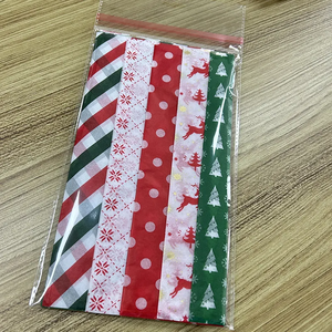 2025 Bán Buôn Tùy Chỉnh Chất Lượng Cao Hoa Giáng Sinh Quà Tặng Giấy Gói Tái Chế Tái Chế Quần Áo Thực Phẩm Quà Tặng Giấy Gói - Product Image 3