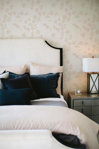 <span class=keywords><strong>Papel</strong></span> Tapiz de Flores Blancas de Manzana, Estilo Campestre Francés, para Dormitorio, Sala de Estar, Decoración Infantil - Product Image 4