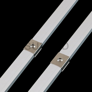 De superficie de aluminio de extrusión de disipador de calor luz Kanal Led canal del perfil de aluminio dc12v - Product Image 4