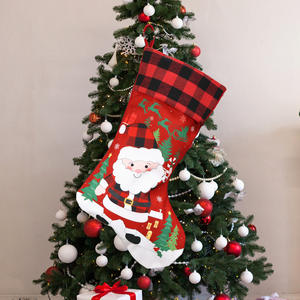 Modello di cartone animato creativo transfrontaliero calze di natale decorazioni per la casa di capodanno albero di natale appesa attrezzatura da gioco - Product Image 4