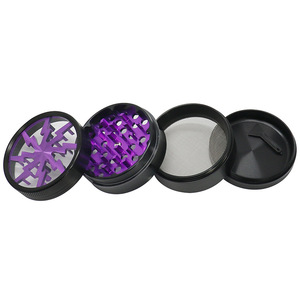Kit de Accesorios para Fumar de Aluminio de Calidad, con Logotipo Personalizado, Molinillo de <span class=keywords><strong>Tabaco</strong></span> Personalizado - Product Image 3