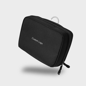 Hanging Toiletry <b>Pouch</b> Waterproof Travel Cosmetic Bag with Hook Large Capacity Foldable Bathroom Storage Organizer <b>for</b> Women <b>Men</b> - Product Image 4