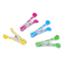 Pinzas de Plástico TPR Flexibles con Agarre Suave para Ropa y Toallas, 12 Unidades, Ecológicas y Duraderas, para Armario, Sala de Estar, Colgadores de Tela, Estantes