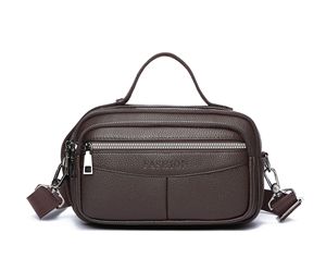 Bolso Bandolera Impermeable de Cuero PU con Monedero, Bolso de Hombro Casual de Negocios para Hombre con Monedero - Product Image 2