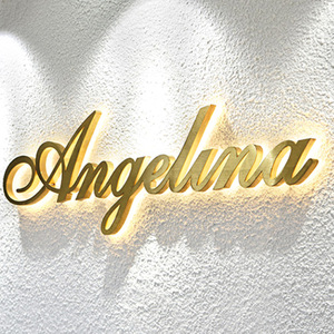 Seiko 1-Năm Tường Biểu Tượng Quảng Cáo Thanh Thép Không Gỉ Kim Loại dát Acrylic Backlit LED Nhân Vật Phát Sáng Dấu Hiệu Điện Tử - Product Image 1