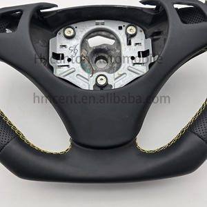 منفذ المصنع <span class=keywords><strong>M</strong></span> جلد مثقب ناعم أداء جلد أصفر شريط لسيارة BMW E90 إكسسوار - Product Image 3