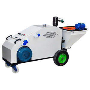 Mörtelspritzmaschine für Baustellen – Zementputz und Beton – Dieselgetriebene Kolbenspritzmaschine - Product Image 5