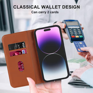 PU <b>Case</b> Business Design Embossed 360 Protection Crossbody Flip Cover Card Slots Wallet Function Wireless <b>Charging</b> Phone <b>Case</b> - Product Image 4
