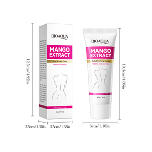 Crème amincissante et raffermissante BIOAOUA à la mangue, légère et sculptante - Product Image 5