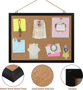 Fabricant Fournitures de bureau Tableau d'affichage en liège Taille personnalisée Tableau d'affichage en liège pour salle de classe pour bureau mural, maison et école - Product Image 3