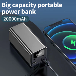 Batterie externe 100W 20000mAh, batterie externe de grande capacité, batterie externe portable, charge rapide avec affichage numérique - Product Image 3