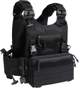 Free sample Nylon Tactical Modular Chest Rig Quick Release Vest Chest <b>Bag</b> Vest with <b>Molle</b> Mag Pouch - Product Image 1