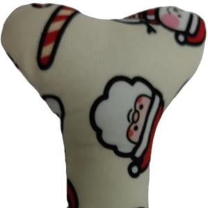 Di alta qualità di natale peluche cane bambola da masticare ossa Pet Pet Sound Toy cartone animato pupazzo di neve campana osso denti-resistente giocattoli giocattolo per cane - Product Image 5
