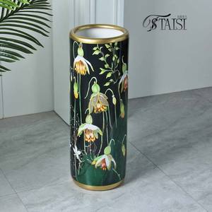S084 vasi da soggiorno in ceramica alta porta fiori porta grande <span class=keywords><strong>portaombrelli</strong></span> decorativi per ingresso - Product Image 2