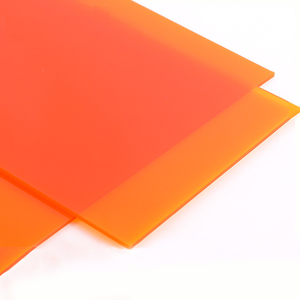 <span class=keywords><strong>Plaque</strong></span> en <span class=keywords><strong>polycarbonate</strong></span> solide transparente orange, anti-UV, haute résistance aux chocs, pour découpe CNC, directement de l'<span class=keywords><strong>usine</strong></span> - Product Image 6