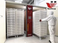 YFDF-384 Offre Spéciale bonne réputation grande machine automatique de réglage d'écloserie d'oeufs 38400 incubateur d'oeufs pour oeufs de caille de canard de poulet