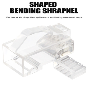 CNCOB Cat 6 Belden + Rj45 + Connector UTP Modular Phích Cắm 4 Cặp 5e Shielded Cat5e Sftp 24awg Cáp Cat7 Nối - Product Image 3