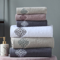 Fabricant en gros de serviettes personnalisées, ensemble coloré pour hôtel