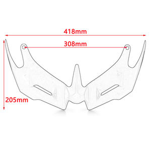 Lavitin - Accesorios para Motocicleta <span class=keywords><strong>YAMAHA</strong></span> <span class=keywords><strong>R3</strong></span>, Parabrisas Delantero, Alerón, Cubierta Protectora para <span class=keywords><strong>YAMAHA</strong></span> <span class=keywords><strong>R3</strong></span> YZF-<span class=keywords><strong>R3</strong></span> R25 2015-<span class=keywords><strong>2018</strong></span> - Product Image 5