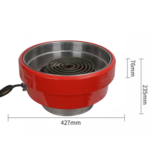 ย่าง <span class=keywords><strong>Samgyupsal</strong></span> ไฟฟ้าไร้ควันเชิงพาณิชย์ของญี่ปุ่น 2400W Yakitori เตาย่างบาร์บีคิวเกาหลี - Product Image 1