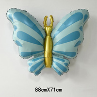 Ballon Papillon 3D Style Princesse pour Anniversaire, Fête, Événement, Décoration, Accessoire Photo, Vente en Gros