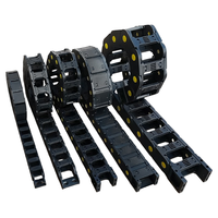 25 Verstärktes Nylon für Schlepp kette Vollständig geschlossenes Tank kabel Trog Werkzeug maschinen brücke Typ Silent Crawler für Engineering