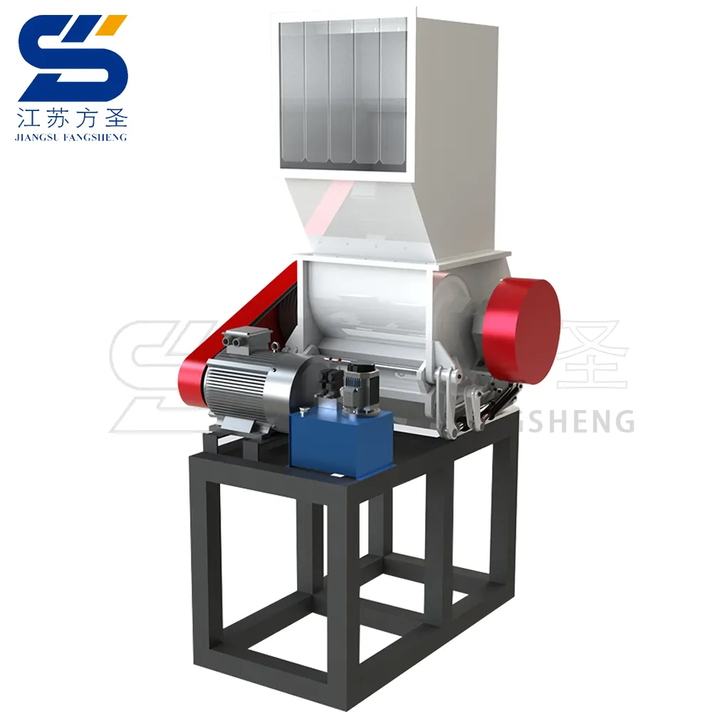 Fangsheng Plastic Pot Crusher Film Fles Vlok Productie Machine Recycling Hulpapparatuur