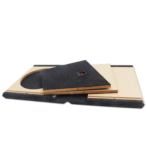 <span class=keywords><strong>Caisson</strong></span> de basses <span class=keywords><strong>plat</strong></span> en MDF avec port, <span class=keywords><strong>caisson</strong></span> de basses simple pour haut-parleur de 10 pouces ou 12 pouces, bois noir, OEM, actif, pleine gamme, FSP112.1 - Product Image 3