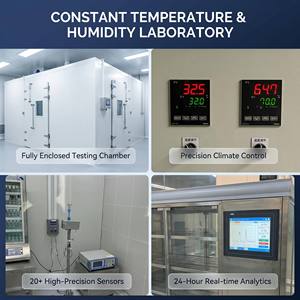 Anti-Fog Heated Glass Cake Display Fridge Commercial Right Angle Dessert Showcase for Bakery with Crystal View - Product Image 4