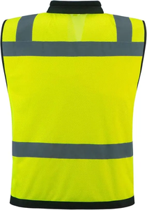 Chaleco de Seguridad de Alta Visibilidad ANSI Clase 1 EN 20471 con Características Reflectantes, Múltiples Bolsillos, Logotipo Personalizable, OEM, ODM - Product Image 4