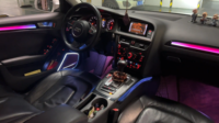 Lumière ambiante ciel étoilé 12V 64 couleurs Audi A4 B8 2007-2015 Lampes d'ambiance Arc-en-ciel Symphonie dynamique Éclairage intérieur automobile