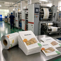 Sachets d'emballage transparents personnalisés à fermeture éclair pour snacks, noix et bonbons – Présentoirs de gros